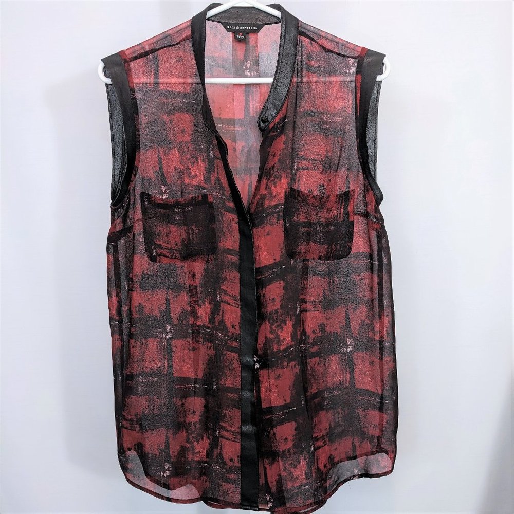 Rock & Republic Sheer Blouse